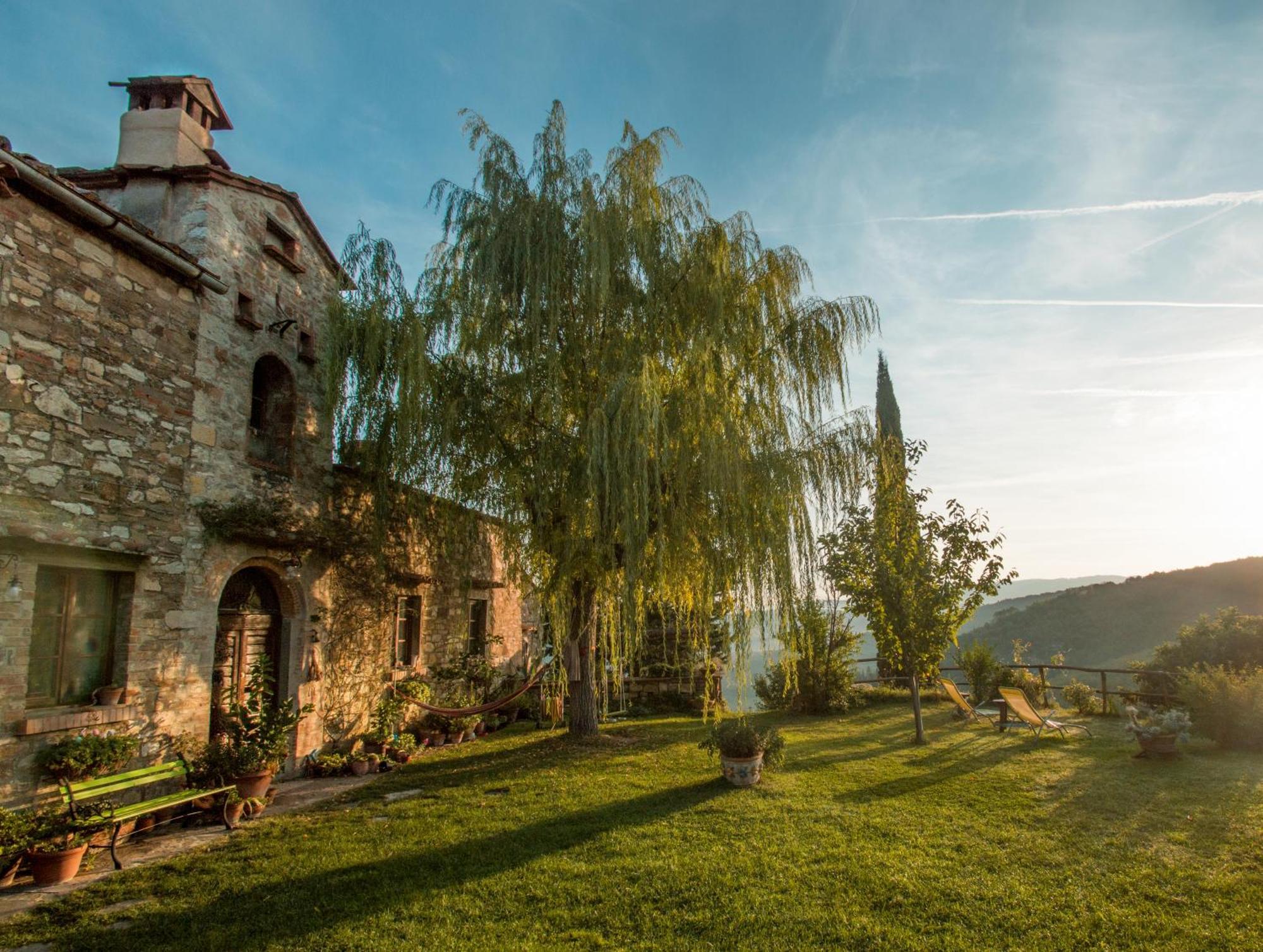 Вилла Agriturismo Montecorboli Барберино-Валь-д'Эльса Экстерьер фото